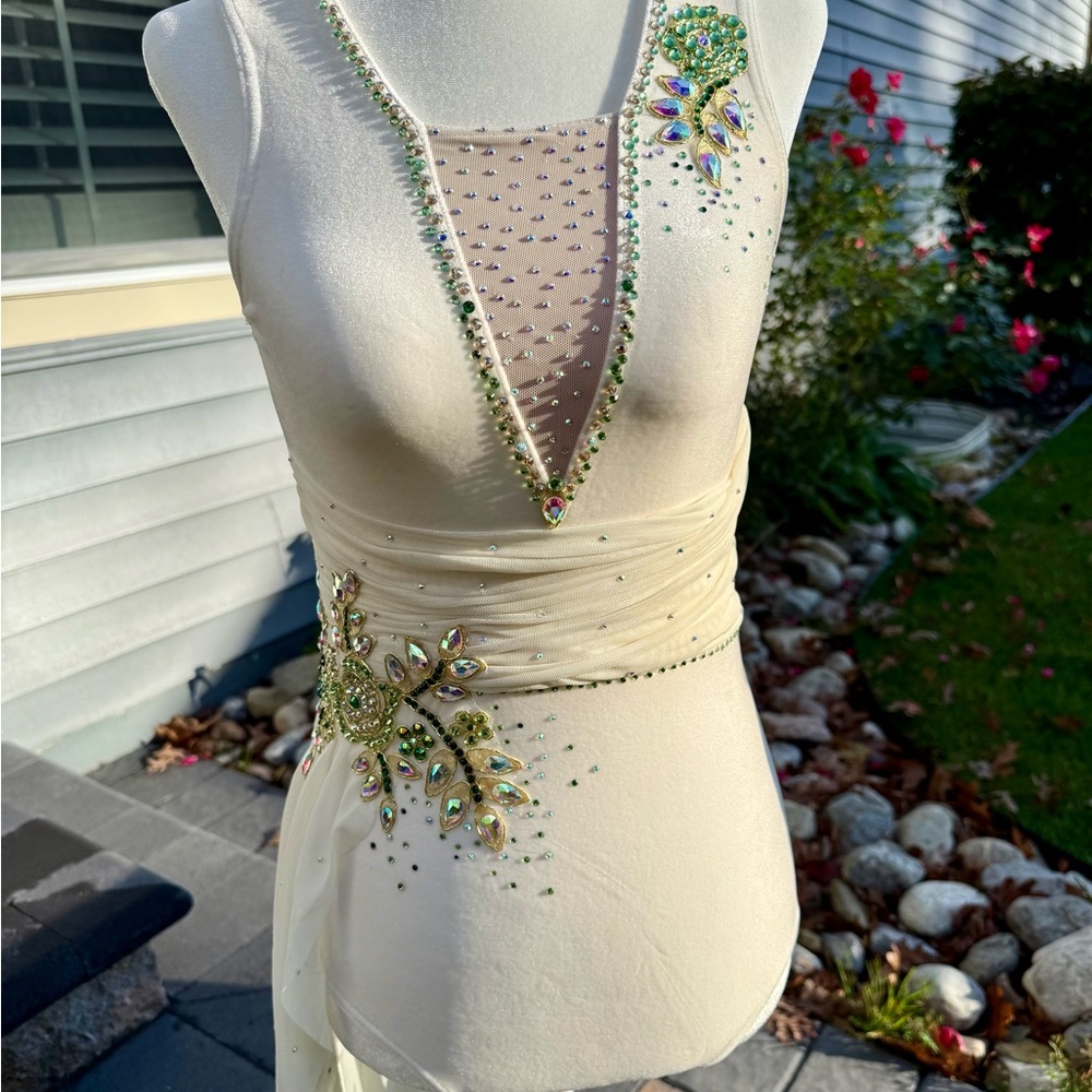 NEW! Semi Custom velvet lyrical dance costume.